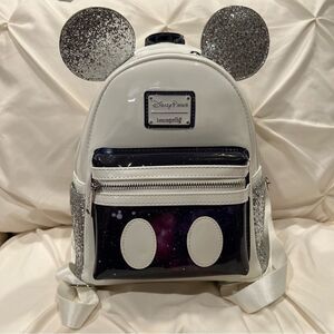 SALE 🥳 Loungefly Disney Space Mountain Mickey Mouse Main Attraction Backpack NWT